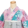 「本日のオススメ衣裳　《卒業袴》華尽くし【足立区　北千住　着物ネットレンタル　七五三レンタル　アンティーク　下町モダン  KIMONO工房 奏】」