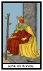 タロットカード ワンド キング