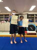 表彰状授与「秋季体操競技大会！★英会話と体操のコラボ教室（堀切、お花茶屋、綾瀬、亀有、小菅）」