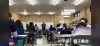 中学1,2生は親子集会にて情報共有「中間テスト対策の様子」