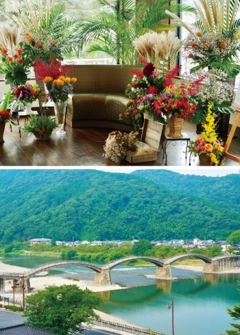 錦帯橋DINING桜でカジュアルなレストランウェディングも！「岩国国際観光ホテル」