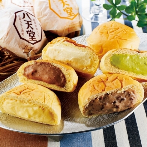八天堂フェア開催！人気のくりーむパンも1個から♪「☆堂島ロール・梅ヶ枝餅・八天堂☆」