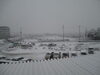 「すごい雪ですね・・・」