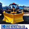 KOMATSU WA100　塗装完了「除雪準備【村上市の土木・排水給水・外構工事はニノケンへ】」