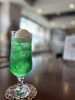 クリームメロンソーダ「オムシチュー　もう食べた？」