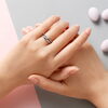 婚約指輪「【ブライダルリング】カフェリングの婚約指輪「ノエルブラン」」
