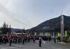 「消防団　出初式」