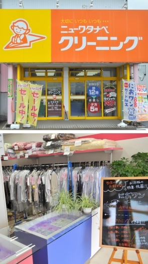 明るい雰囲気の店内でお待ちしています!「株式会社渡辺ドライ ニューワタナベ事業部」