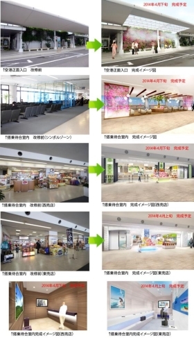 「宮崎空港ビルは、より宮崎らしく、より南国リゾートらしくなります！！」