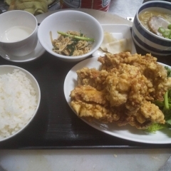 夜の定食