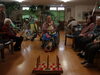 「今日はあいにくの雨ですね。　　有料老人ホーム　　デイサービス　　交野　　小林診療所」