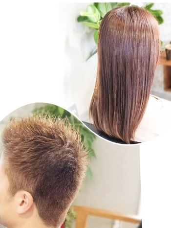 うるつやカラーも、メンズカットもお任せください！「FIKAhair」