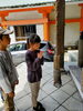 「   　清水山に登ったよ！！」