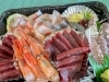刺身盛り合わせ「沢山のご注文ありがとうございました 今回は大体5,000円前後❗️」