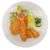 店内仕込みのミックスフライ