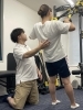 完全マンツーマンのトレーニング。ストレッチやケア等、その日の調子に合わせてトレーニングに組み込みます「  Kiitos川口が大切にしている空間づくり　　HSPの方も安心して通えるトレーニング環境とは…。」
