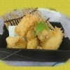 おすすめ！！鶏の天婦羅　芥子醤油