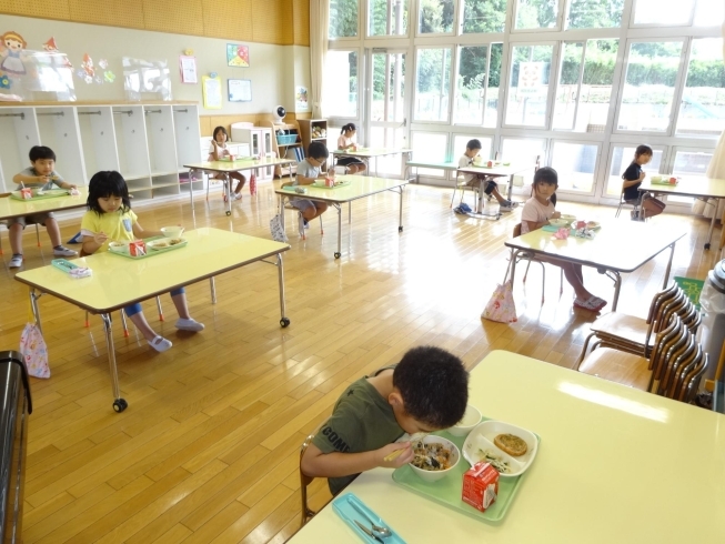 ぞうぐみ・・・おいしいよ！「アントラーズ給食！おいしかったね！！」