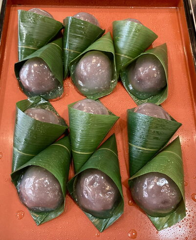 葛まんじゅう!「ひんやりスィーツ!」