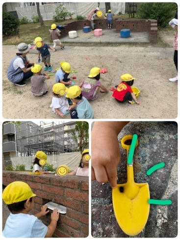 ダンゴムシ見つけたよ！「大切なお話し聞いたよ！【交野市・小規模保育園】」