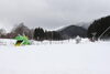 「本日(2月8日）のゲレンデ写真です。」