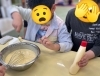「マヨネーズでふわふわパンケーキに挑戦しました😊」