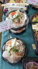 チャーシューエッグ丼「本日、金曜日はジャンボエビフライ弁当の日！」