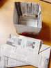 生ごみ処理がしやすいように新聞紙の器も手作り「利用者さんの手作り品②　/ 小樽就労継続支援B型　らしくワーク」
