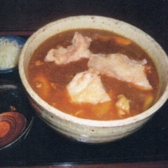 カレーうどん（とりからのせ）