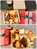 クリスマスクッキー缶(L)「12月定休日とクリスマスクッキー缶」