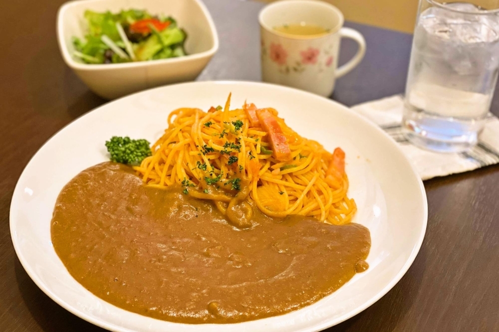 キッチンはぁ と お店の名物 ナポリカレー でカフェランチ 新発田 おすすめランチ特集 新発田 胎内 聖籠 まいぷれ 新発田 胎内 聖籠