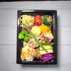 真アジフライ＆ちくわ天「3月１６日のお弁当」