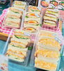 サンドイッチ各種「ジャンボアジフライの日🤔❓❓本日限定❗赤飯おにぎりも販売中❗」