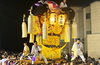 2025年10月16日撮影｜萩生東太鼓台（大生院・中萩地区夜太鼓）