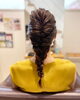 後ろから見た感じ「伊賀市美容室セラヴィアレンジセットあみおろしアレンジ結婚式お呼ばれセット」