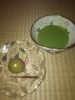 お星さまの葛製お菓子。とっても美味しかったです「七夕茶会」