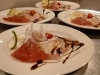 ゆうあんコースカルパッチョ「秋のコース料理で贅沢なひとときを！ゆうあんのコース料理」