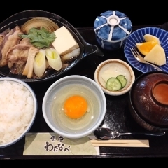 すき焼き定食