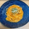 海老のトマトクリームパスタ