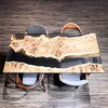 「[木目が美しいレジンテーブル]のご紹介。レジンテーブル、リバーテーブル、ダイニングテーブル。札幌市清田区の家具の店、Ties interior。」