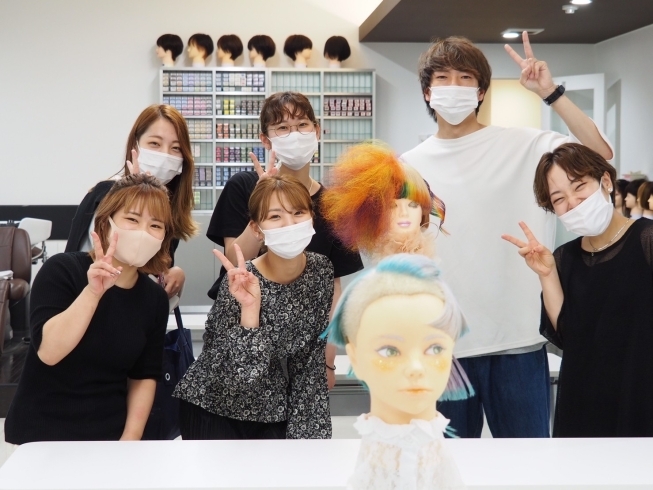 みんなで「JHCA Hair color Design award 2021」