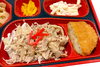 豚肉の生姜焼き＆きたあかりコロッケ「９月１６日のお弁当🍱」