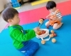 自分でつかめたよ♡「0〜3歳の親子さま向け「リトミック」子どもたちの変化♡」