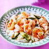 えびと豆腐のとろみ煮セット「週替わりランチ」
