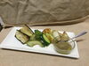 焼き野菜 deバーニャカウダー「黒板メニューです。」