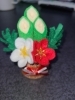 じゃ~ん。門松ちゃん。カワ(・∀・)イイ!!「フェルトで作成した門松🎍すごくかわいくできました。💕」