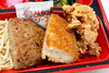 人気BEST3弁当（ハンバーグとざんきとロースカツ）「３月２４日のお弁当🍱」