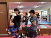 会員さん同士でテーマを決めての練習😊「【キッズ大募集キャンペーン実施中‼️】　　FIELD-RING 千葉市美浜区〖JR稲毛海岸駅　駅近』キックボクシング＆ボクシング」