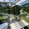絶景トイレ「絶景テラス【長野県木曽郡寝覚の床　絶景トイレ　Japan Amazing view】」