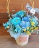 「【はなやホック皆生店】ブルーの花」